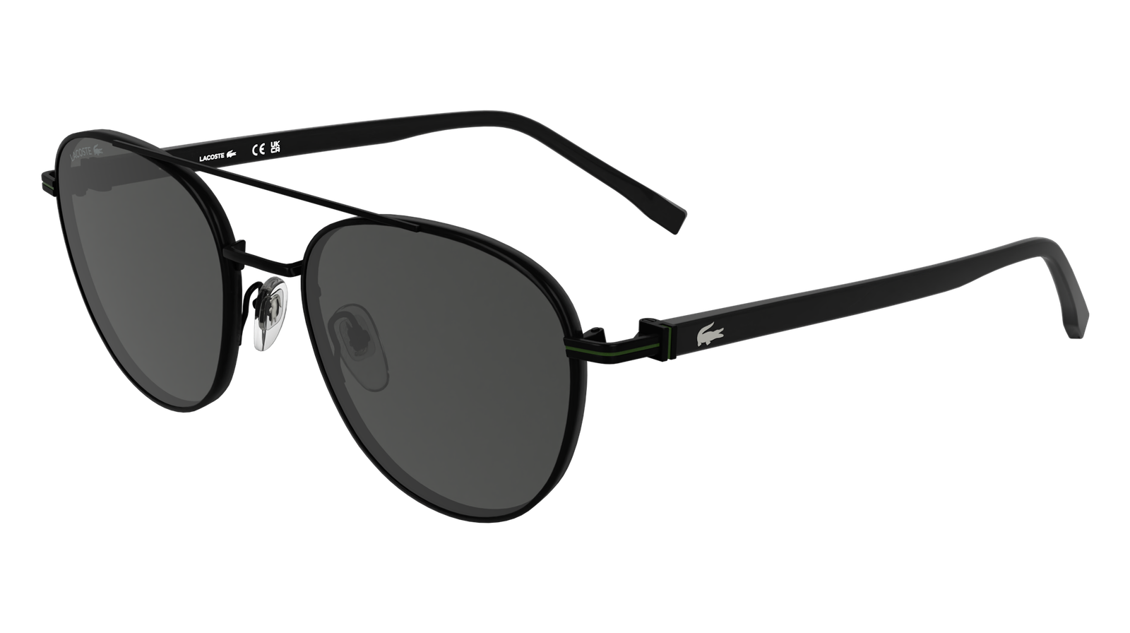 Lunettes de Soleil LACOSTE L271S 002 MATTE BLACK 54/20/145 Homme