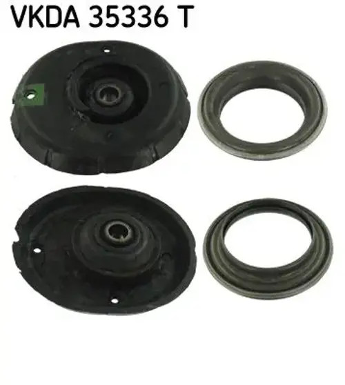 2x Support d'amortisseur VKDA 35336 T SKF pour CITROËN DS OPEL PEUGEOT