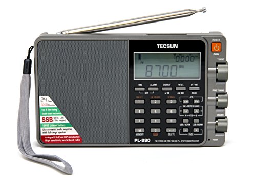 Tecsun Récepteur Radio Portable Pl-880 Avec Modes Am/Fm/Ssb