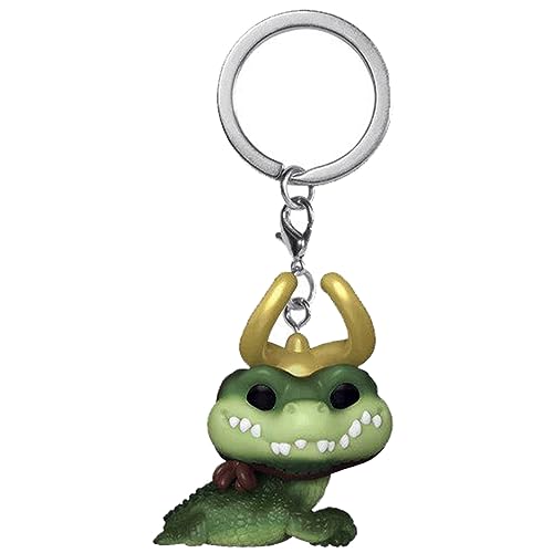 Funko Pop! Keychain: Marvel - Loki - Alligator Loki - Mini-Figurine En Vinyle À Collectionner Porte-Clés Fantaisie - Cadeau De Noël - Idée De Cadeau -