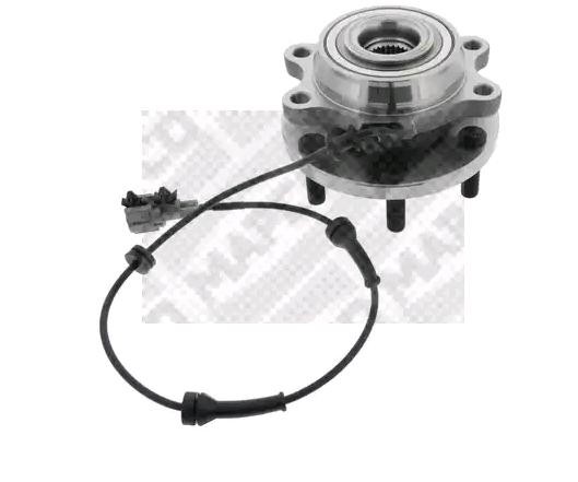 MAPCO 46520 Radlagersatz Vorderachse beidseitig mit integriertem ABS-Sensor NISSAN: NP300 Navara Pritsche / Fahrgestell, NP300 Navara Pickup