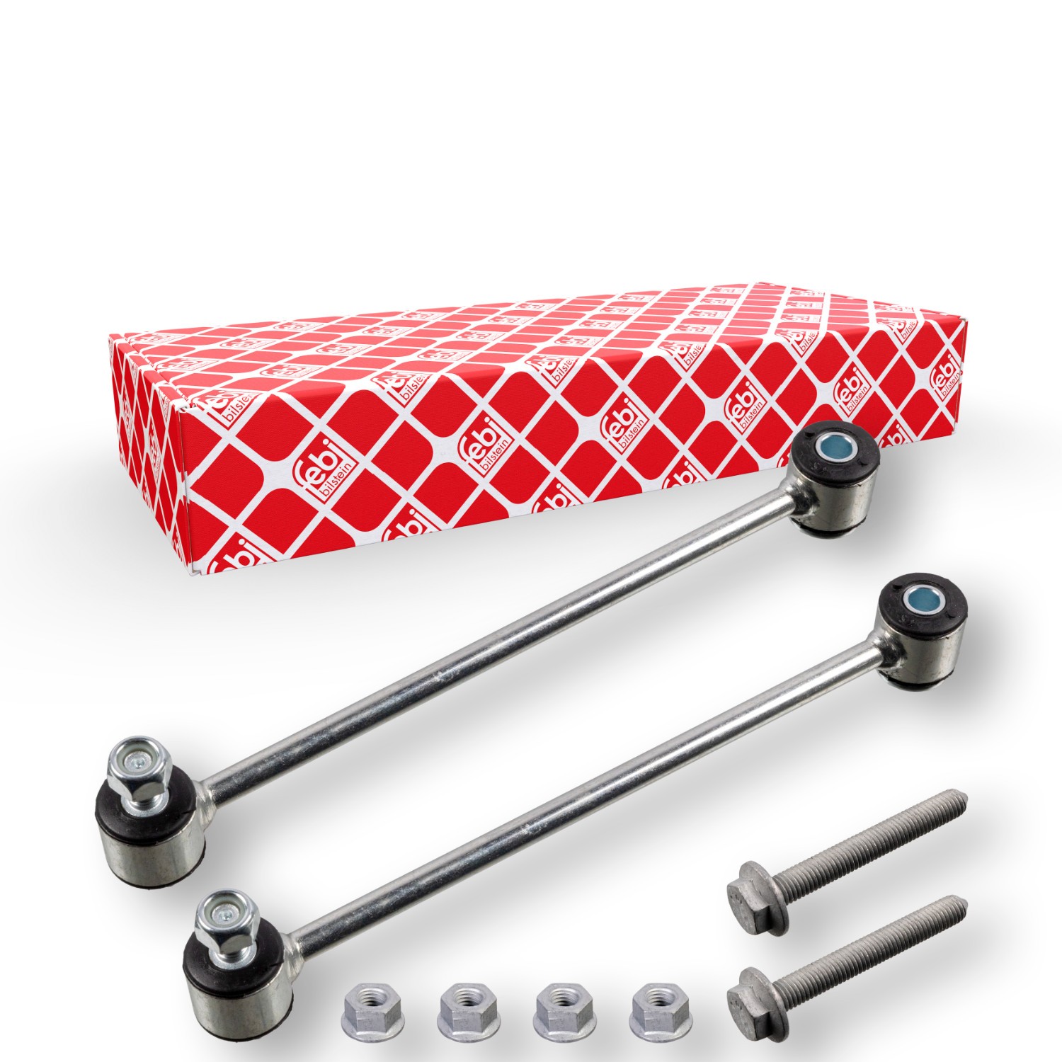 FEBI BILSTEIN 23763 Reparatursatz, Stabilisatorkoppelstange Hinterachse mit Muttern mit Schrauben MERCEDES-BENZ: CLS Coupe, E-Klasse T-modell
