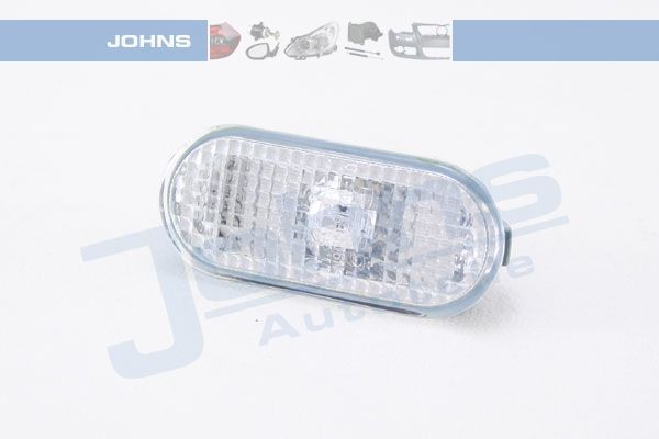 JOHNS 32 12 21-3 Blinker weiß beidseitig, seitlicher Einbau ohne Lampenträger oval FORD: Focus 2 Schrägheck, Focus 2 Kombi, FIESTA 5
