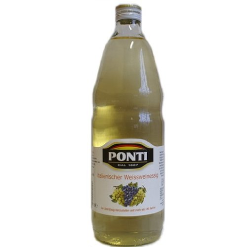 Ponti Aceto Di Vino Bianco 'Italienischer Weissweinessig', 1000 Ml