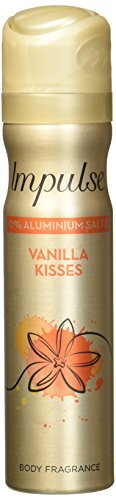 Impulse Deospray Vanilla Kisses Ohne Aluminium, 75 Ml