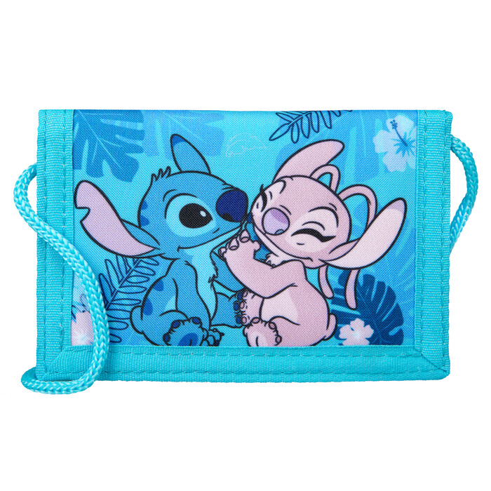Geld-/Brustbeutel Stitch 13 x 5 x 8 cm blau