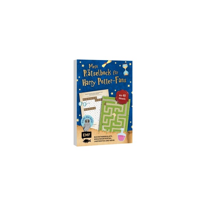 Mein zauberhafter Rätselblock für Harry Potter-Fans - Finde die Eule! - Taschenbuch