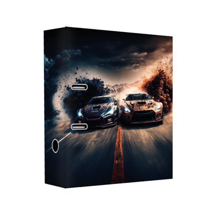 Ordner A4 Racing schwarz