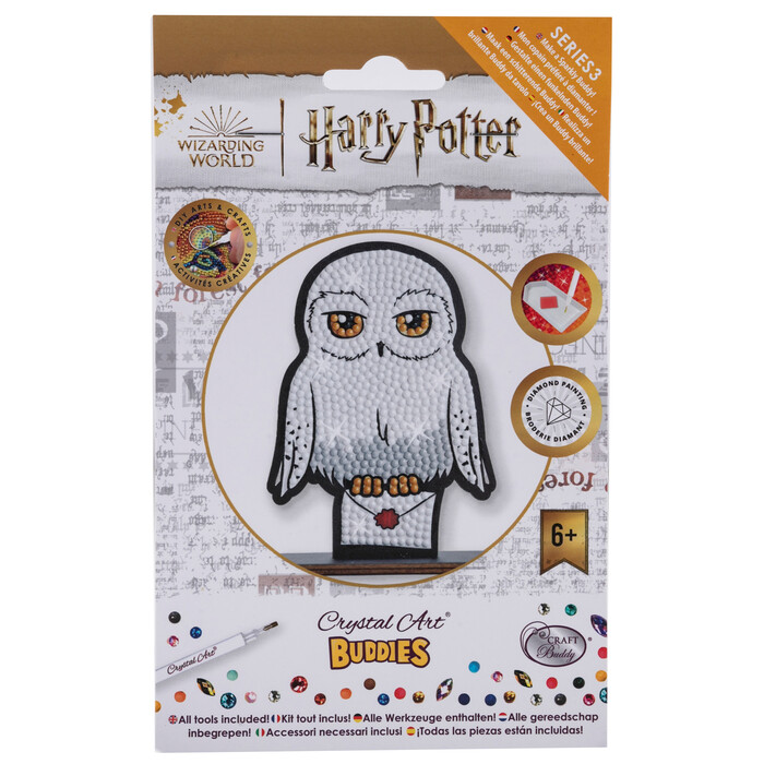 CRYSTAL ART Buddies Harry Potter - Hedwig weiß