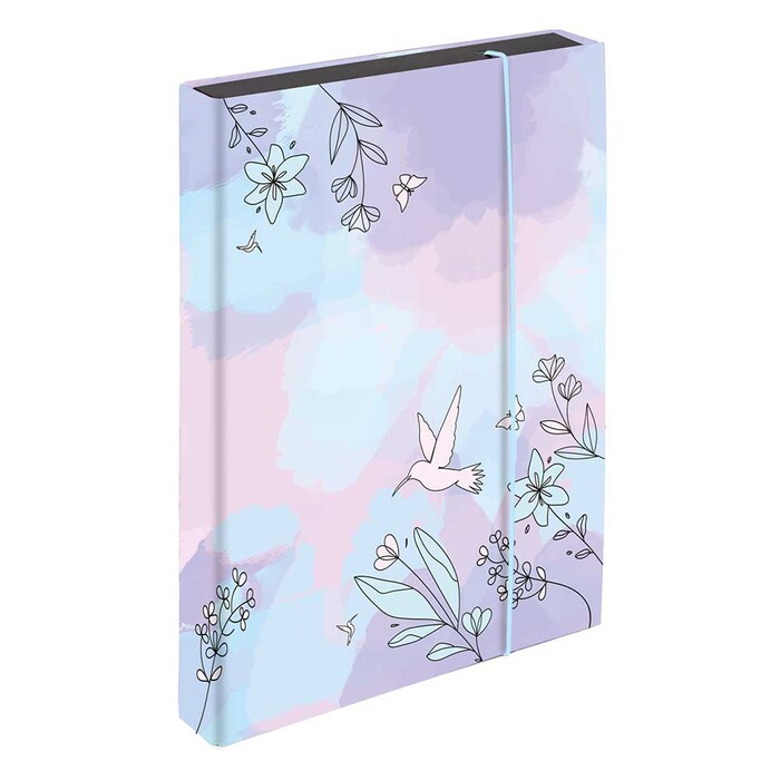 Heftbox Kolibri A4 bunt