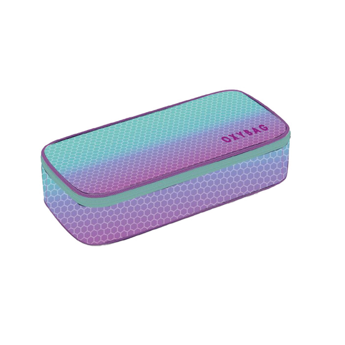 OXYBAG Pennalbox Jumbo Ombre 23 x 12,5 x 6 cm Blue-Pink