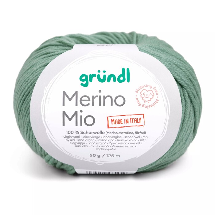 GRÜNDL Wolle Merino Mio 50 g salbei