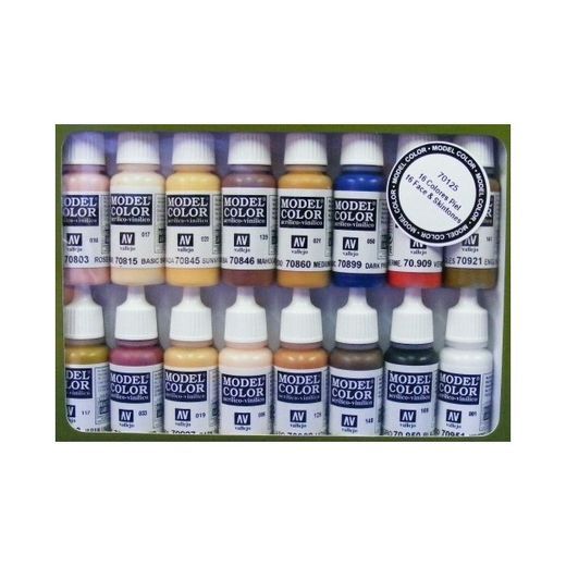 Model Color - Face & Skin Tones Paint set