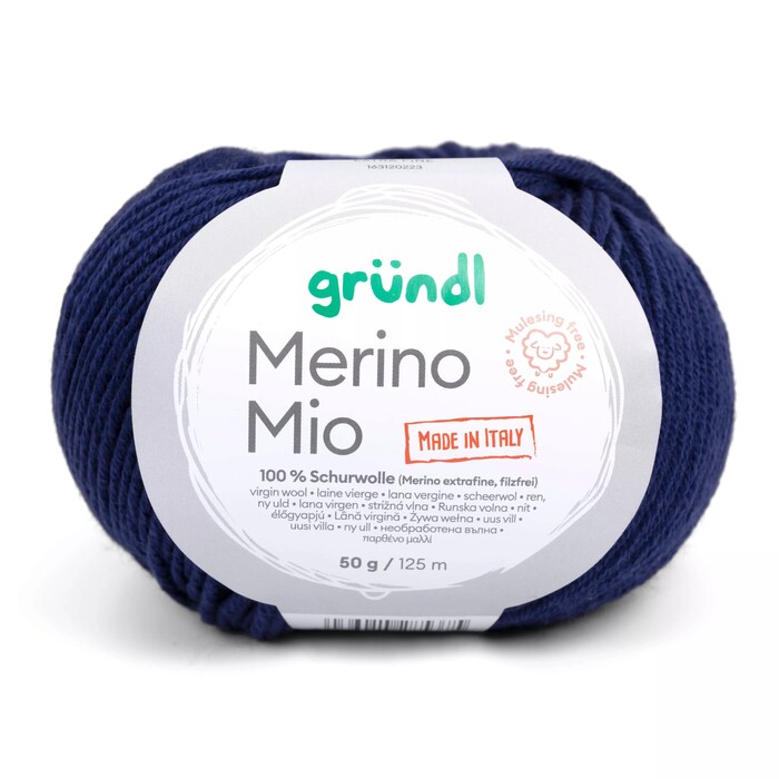 GRÜNDL Wolle Merino Mio 50 g marine