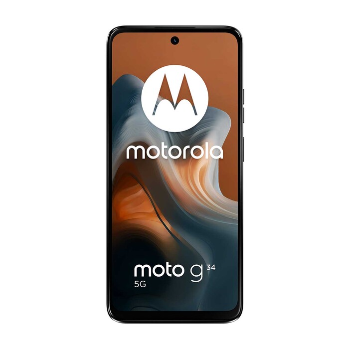 MOTOROLA G34 6,5" HD+ 4/128 GB Charcoal Black