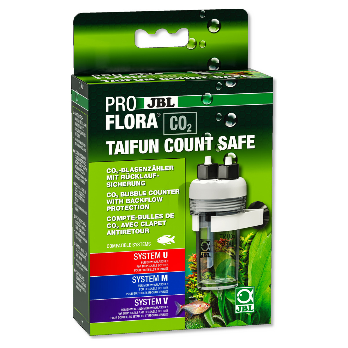 JBL ProFlora CO2 Taifun Count Safe, NEU