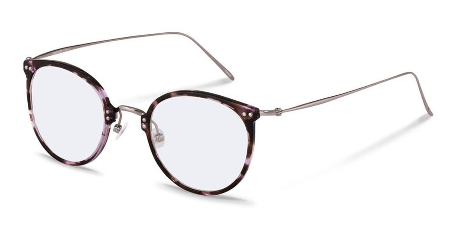 Rodenstock R7079 D 48  Brille Brillenfassung Brillengestell Lila Havana  Titan