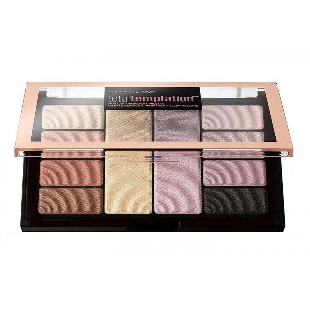 Maybelline Total Temptation Lidschatten- und Highlighter-Palette