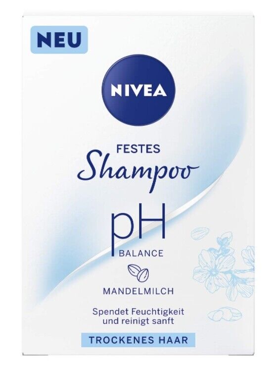 Nivea pH-Balance Shampoo-Würfel 75g Haarpflege Schutz