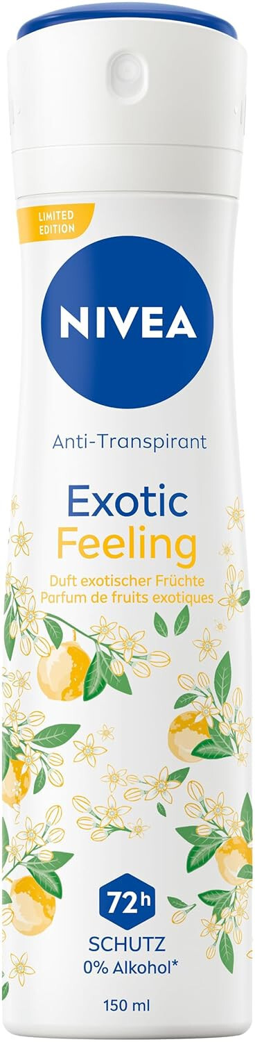 Neu Nivea Antitranspirant Deospray Limited Edition Exotic Feeling 150 ml