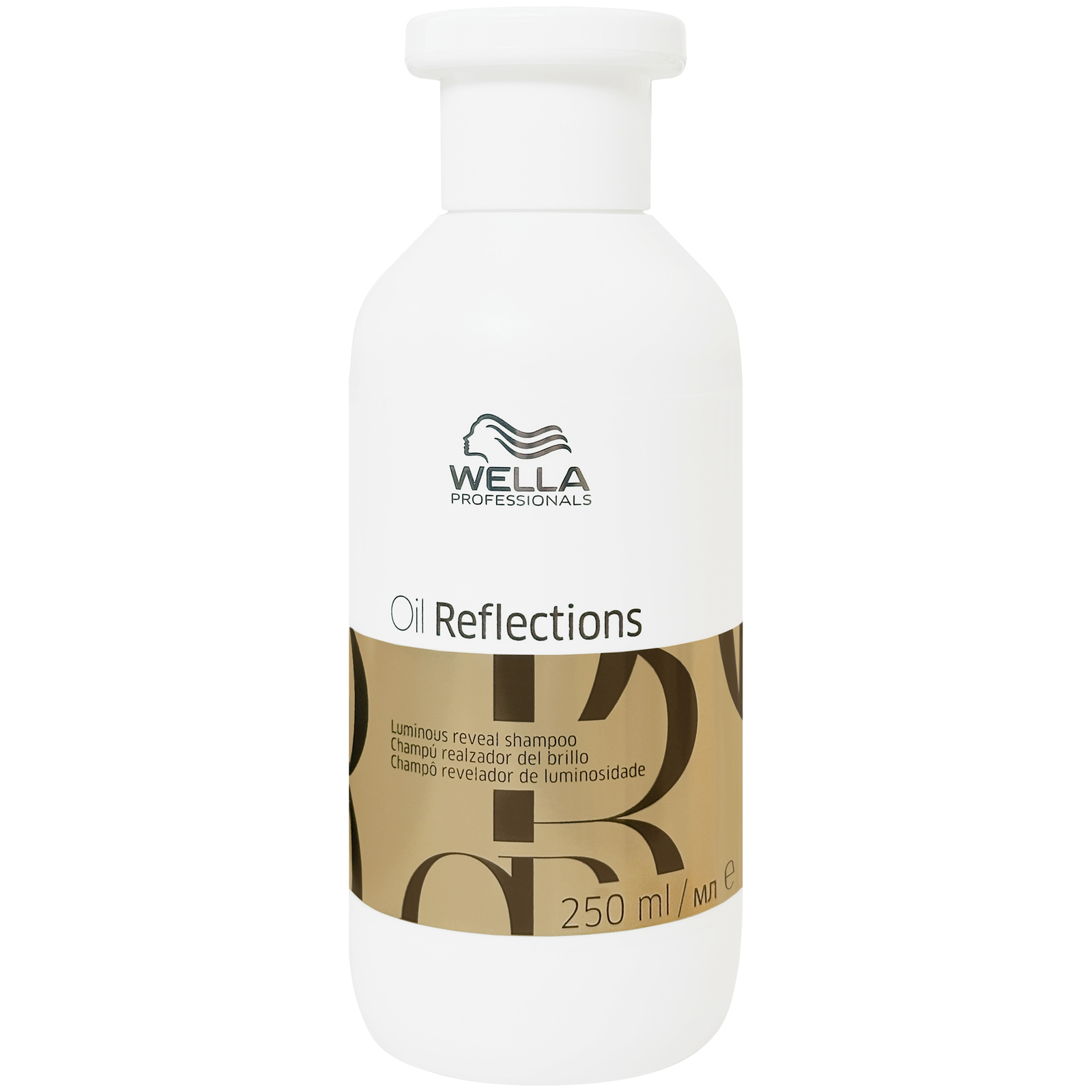Wella Reflections Oil Shampoo 250ml Illuminierendes Haarshampoo, Glanz