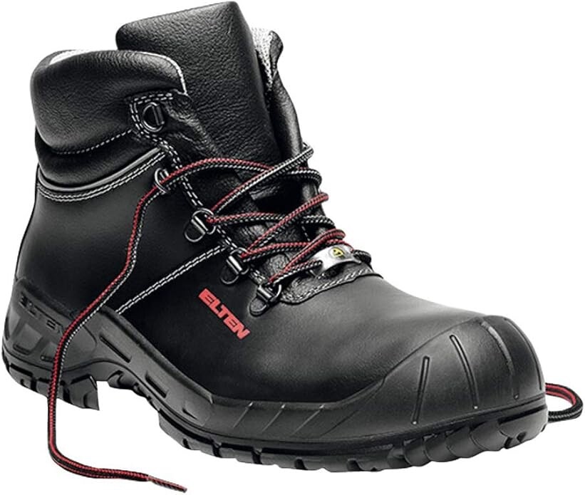 ELTEN Sicherheitsschuhe RENZO Mid ESD S3, Leder, Stahlkappe, leicht Gr.46