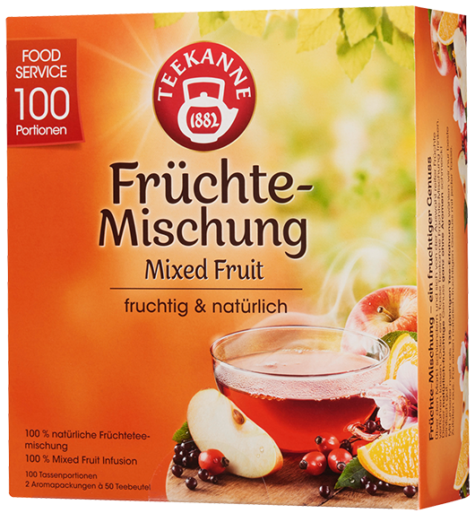 Teekanne Gastro Früchte - Früchtetee Tee - 100 Beutel