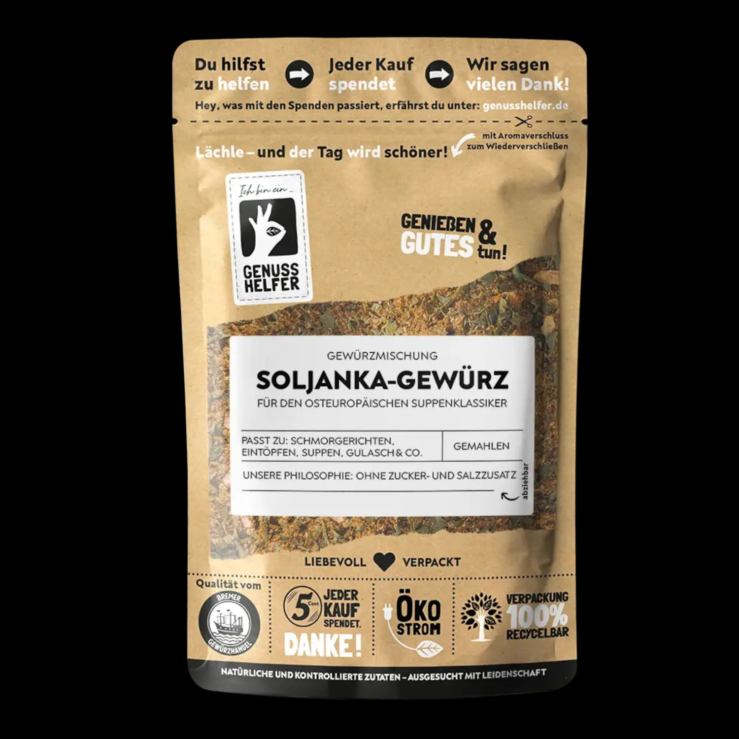 Bremer Gewürzhandel Soljanka-Gewürz, gemahlen, 10er Pack, 1000g