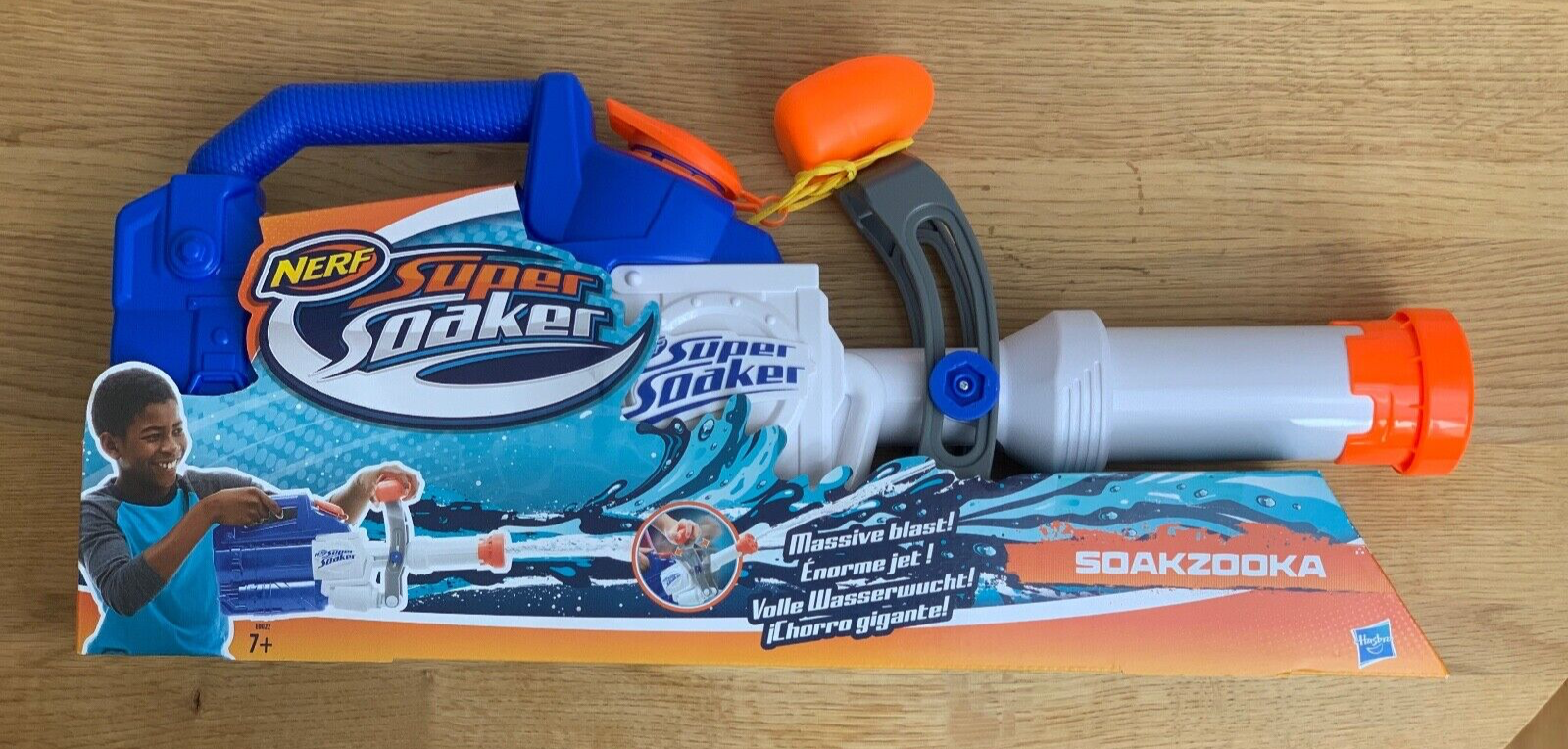 NERF Super Soaker Wasserpistole SOAKZOOKA | Hasbro | NEU + OVP