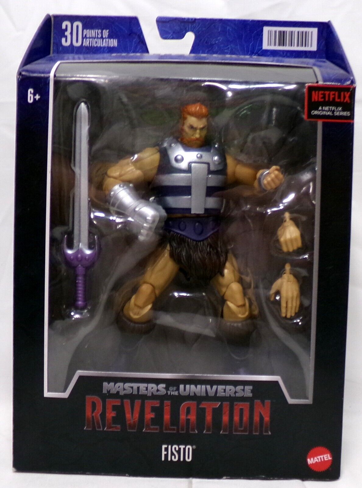 Mattel Meister des Universums Masterverse Revelation Fisto 7 " Figur Neu Ovp