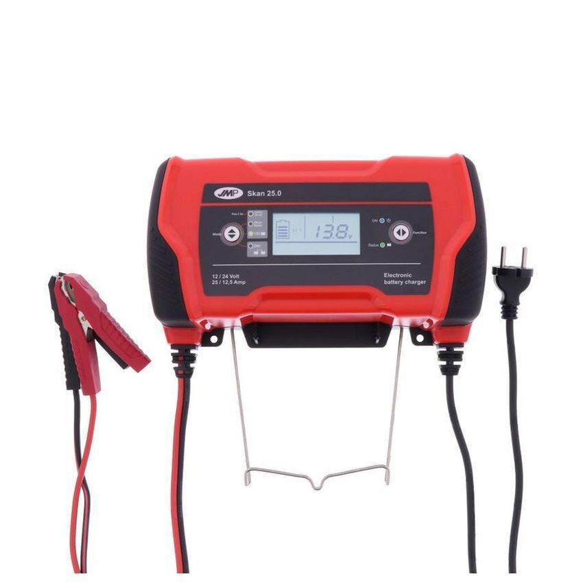 Batterie Ladegerät 12V / 24V 5-25A Ladestrom JMP Skan 25.0 - für Nutzfahrzeuge