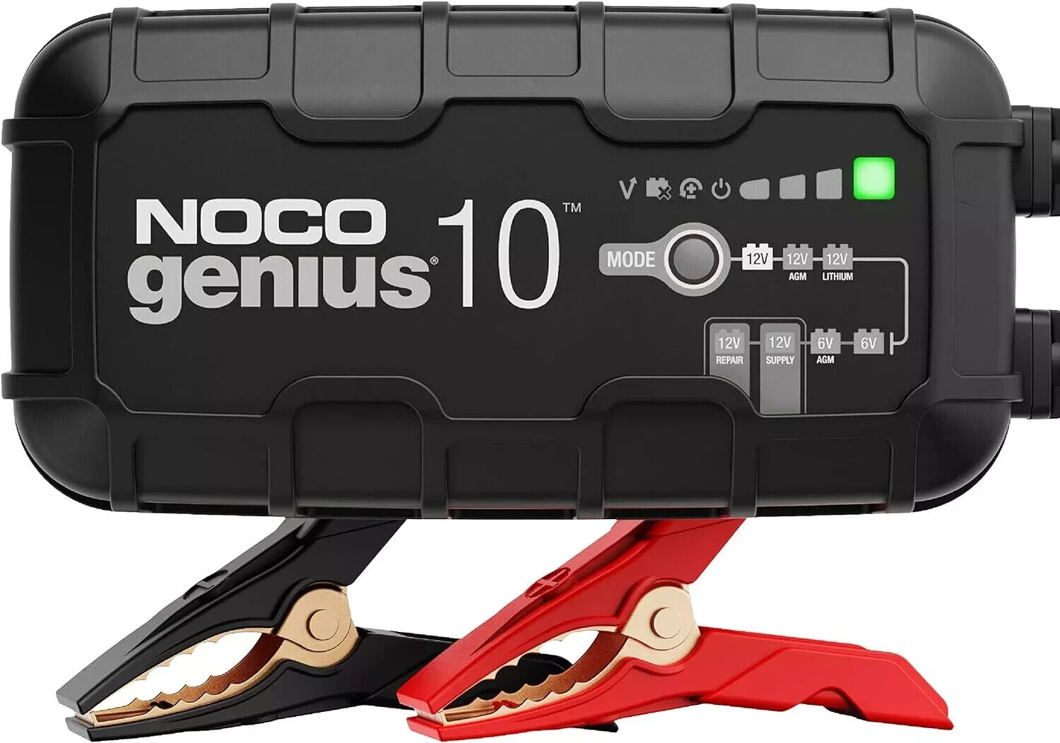 NOCO GENIUS10: 10A Intelligentes Batterieladegerät 6V/12V Ladegerät, Desulfator
