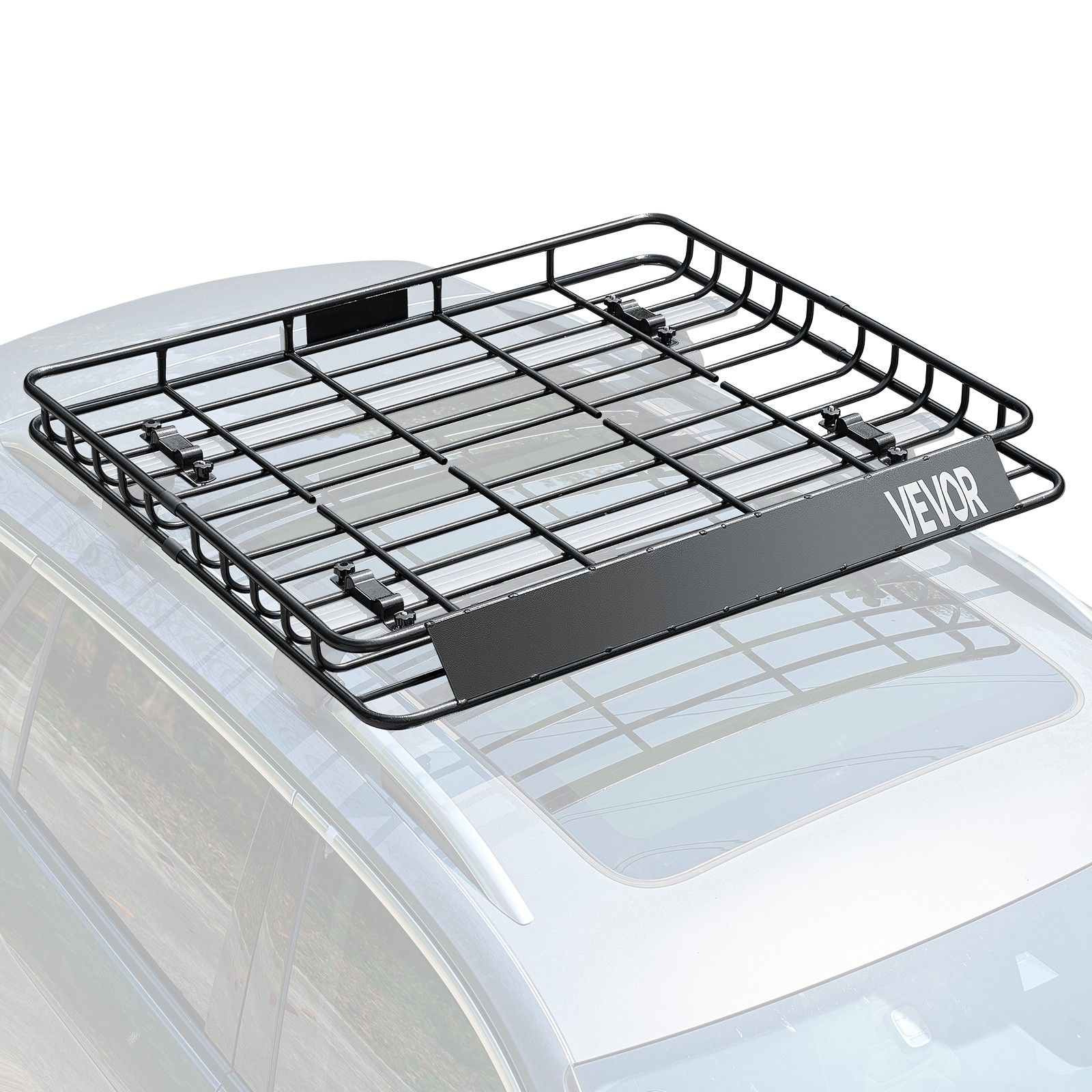 VEVOR Dachgepäckträger Gepäckträgerkorb Dachkorb 1095x1270x105mm Lkw SUV