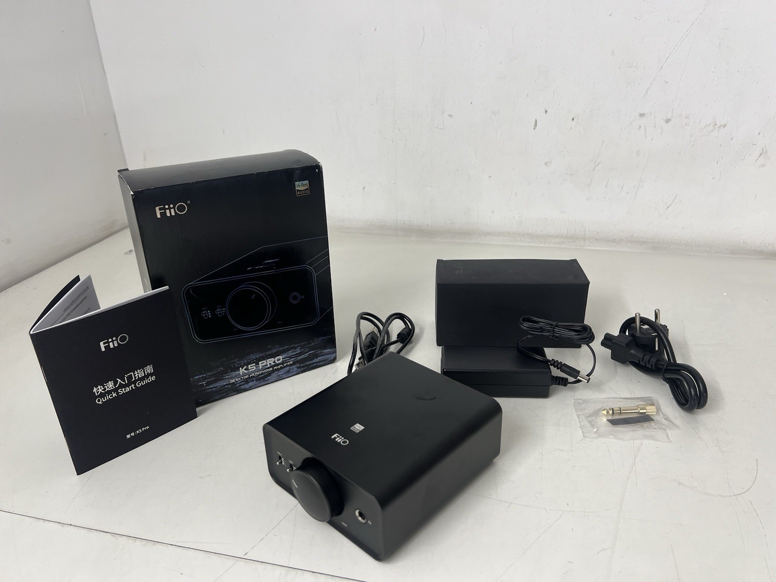 FiiO Desktop Kopfhörerverstärker "K5pro", Digital Wandler, bis zu 32 Bit/768 kHz