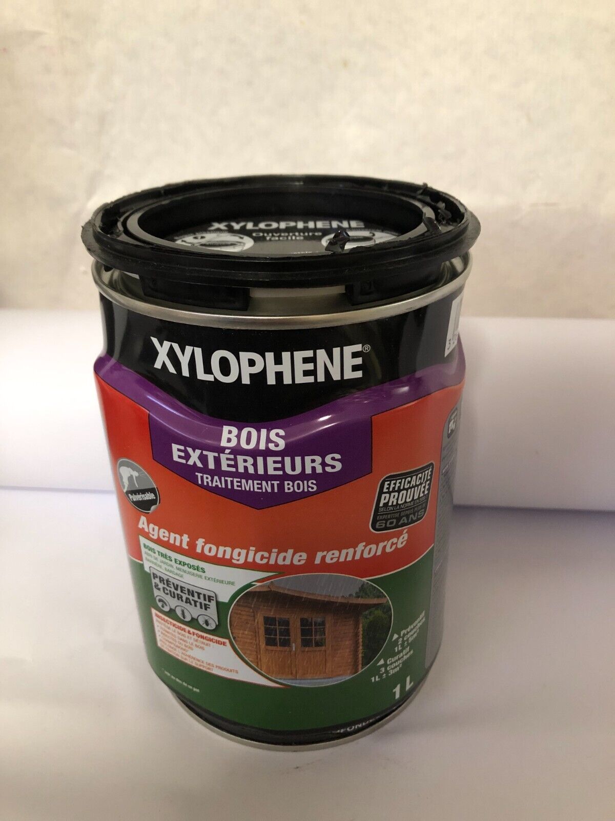 Xylophene traitement bois pour les Bois extérieurs agent fongicide renforcé 1L
