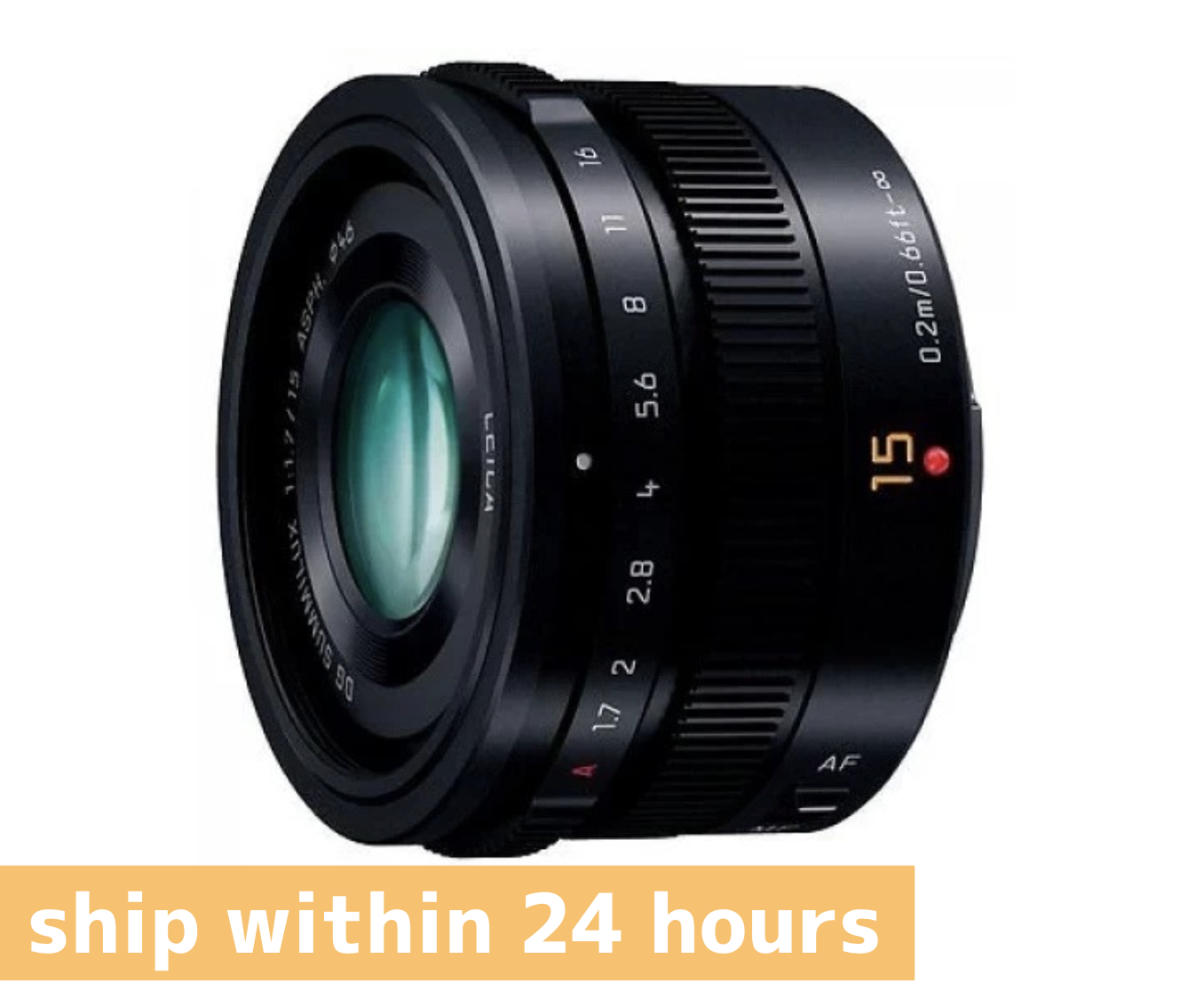 Panasonic Lumix G Leica Dg Summilux 15mm/F1.7 Asph Noir H-X015-K