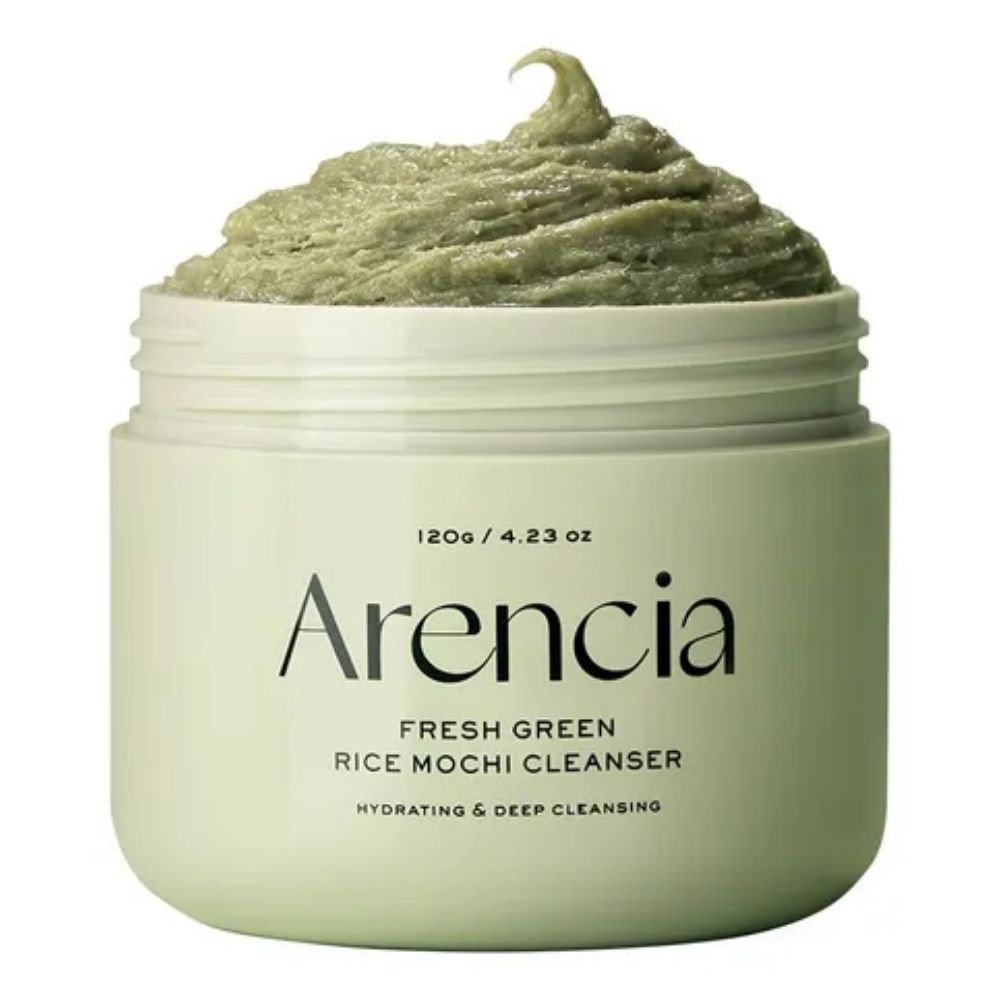 Arencia Fresh Fresh Green Mochi Cleansing Paste with Green Tea, 120 g