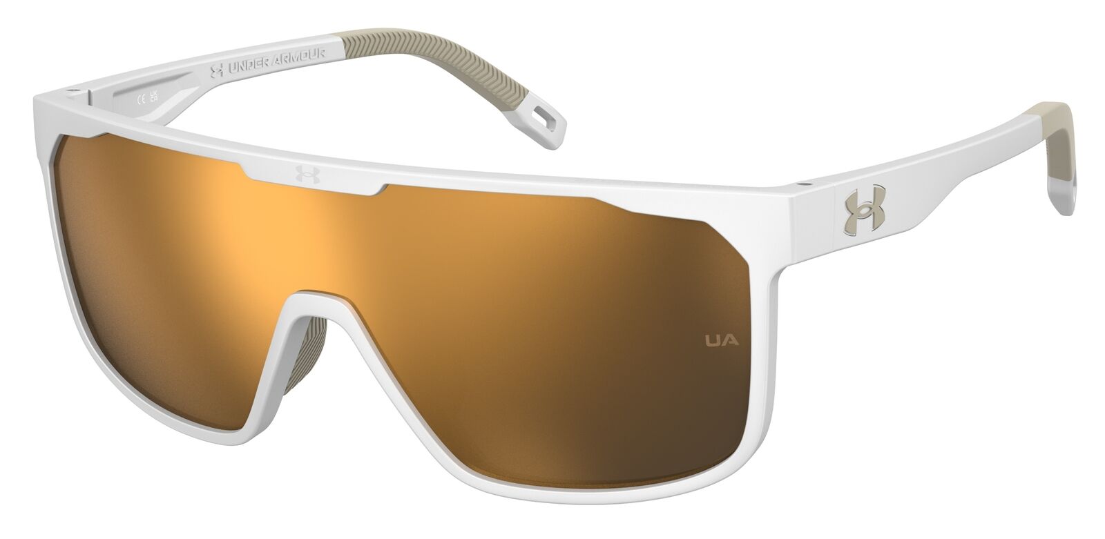 Lunettes de Soleil UNDER ARMOUR UA DEFINE/G 7JX MATTE WHITE GOLD 99/1/140 Homme