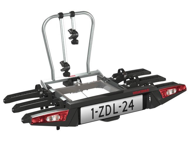 FoldClick, portabiciclette per gancio traino - 3 bici