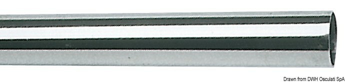 Tuyau Inox 25 MM X 1,2 3 M (41.618.03)