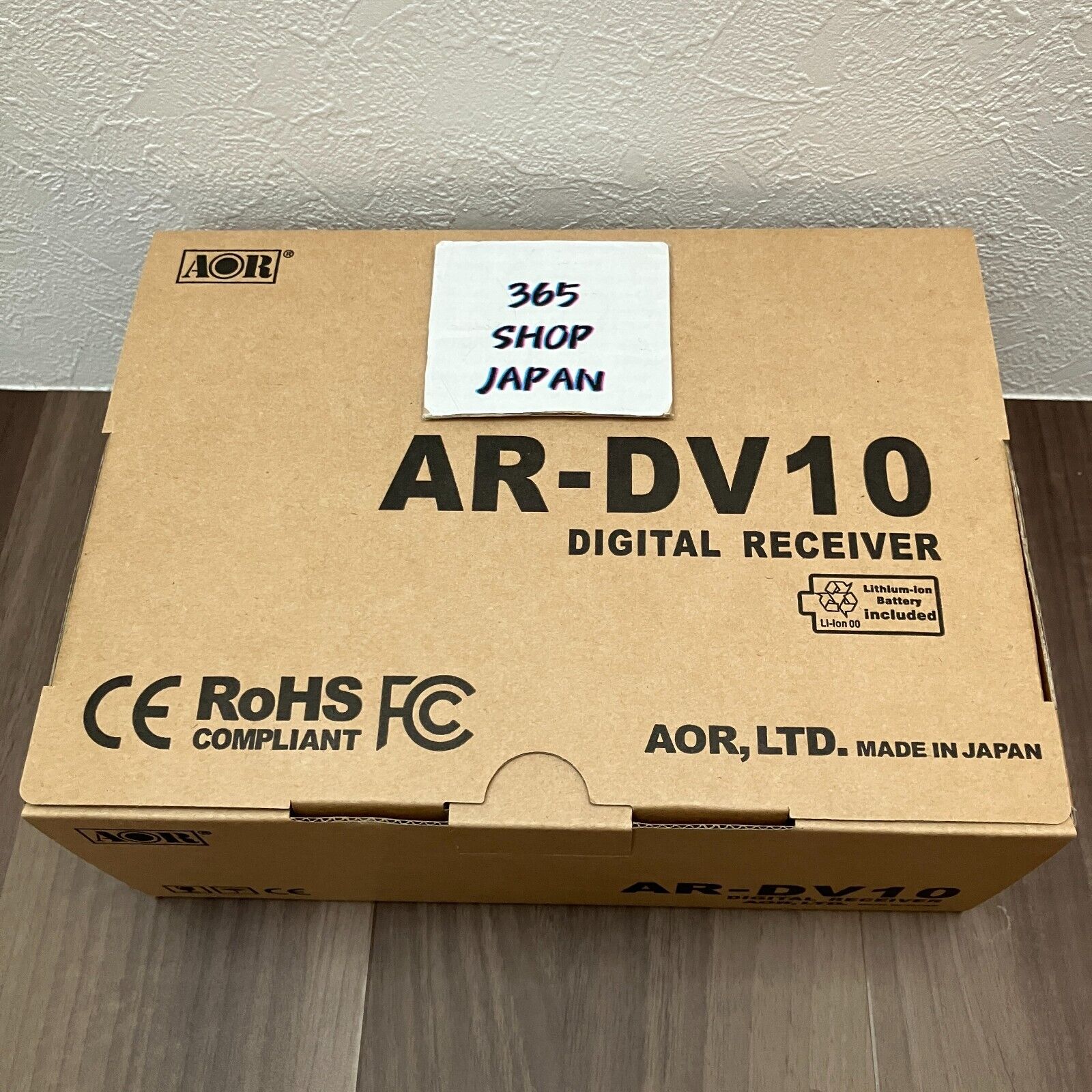 AOR AR-DV10 Récepteur Numérique SDR Amateur Ham Radio 100kHz1300MHz Dernier f...