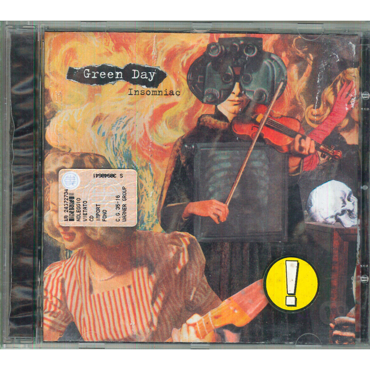 CD Green Day Insomniac / Reprise Records ‎9362-46046-2 Neuf