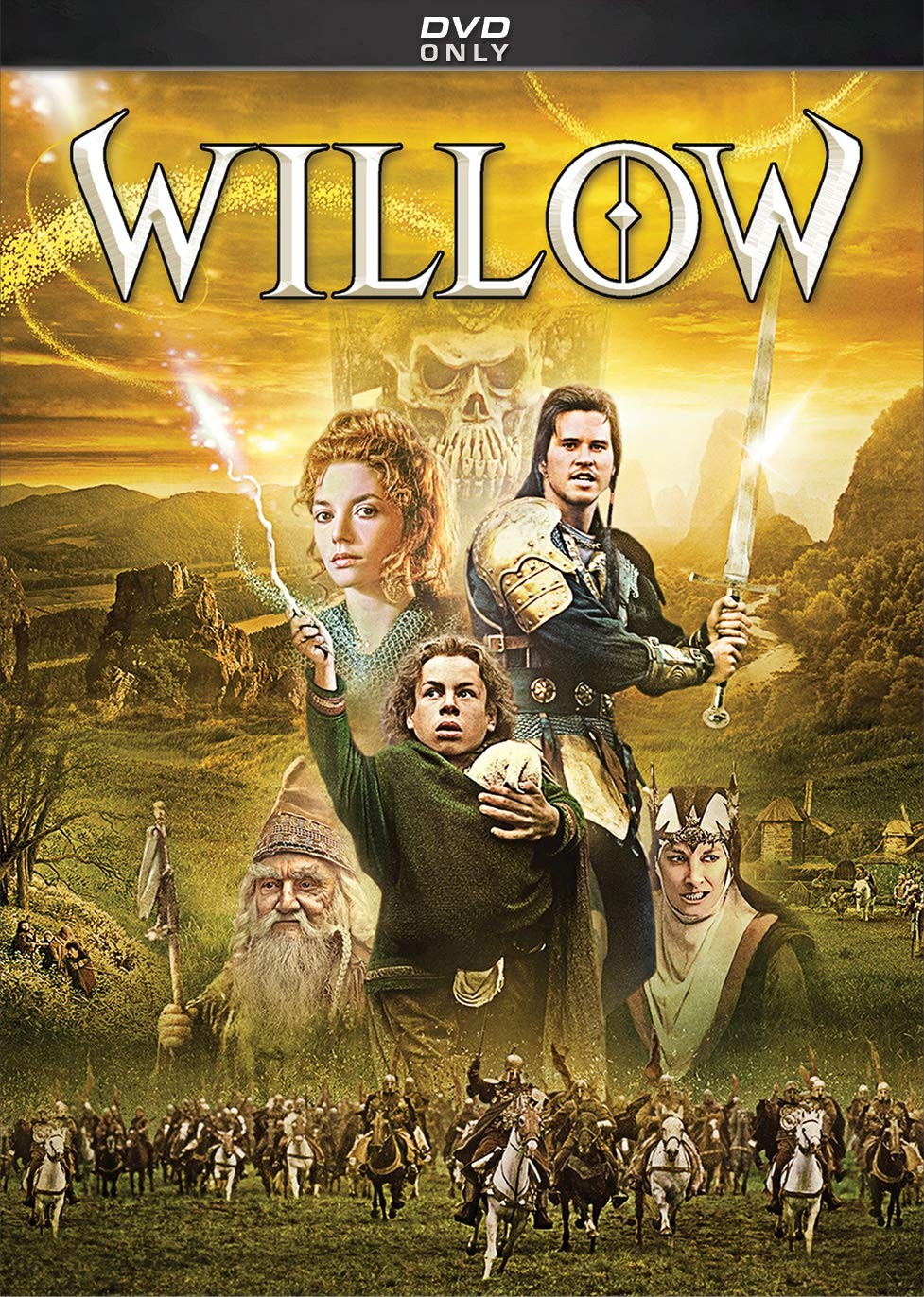 WILLOW (DVD) Val Kilmer Joanne Whalley Warwick Davis Jean Marsh Patricia Hayes