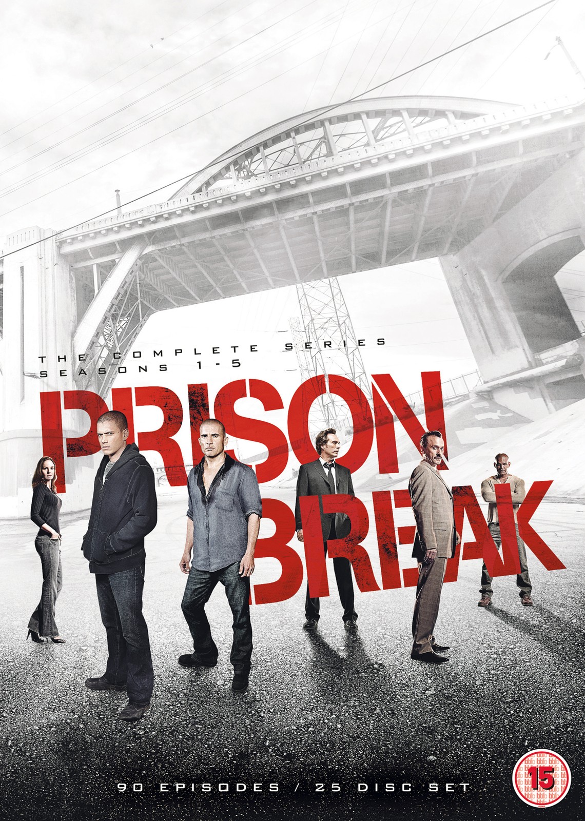 Prison Break: The Complete Series - Seasons 1-5 (DVD) Paul Adelstein Chris Vance