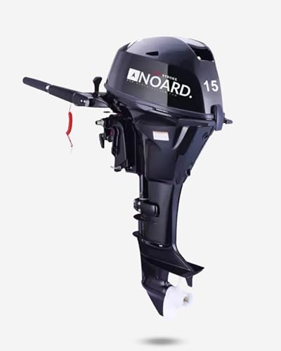 Noard Außenborder (Kurzschaft) | Leistungsstarker 15 Ps Motor Mit 11 Kw | 362 Ccm Hubraum | Handstartsystem | Robuste Bauweise & Modernes Design | Ext