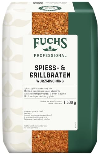 Fuchs Professional - Spieß- Und Grillbraten Würzmischung | Gewürz Für Spießgerichte, Auch Für Gemüsespieße Geeignet | Profi-Qualität Für Großverbrauch