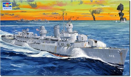 Trumpeter 753723-1/200 Uss Fletcher Dd-445 - Maßstab 1:200