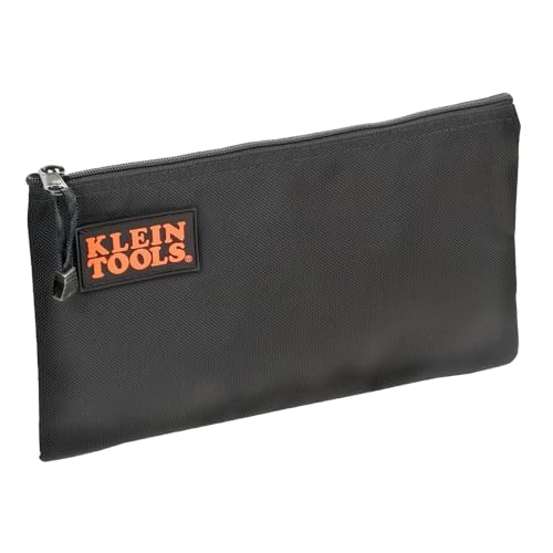 Klein Tools 5139B 12–1/5,1 Cm En Nylon Balistique En Cordura Sac À Fermeture Éclair, 5139B