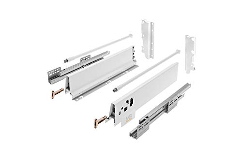 Gtv Pb-D-Kpl550C1 Modern Box Tiroir Blanc, Coulisse De Tiroirs