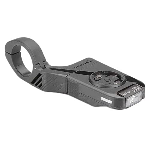 Moon - Mx Phare Avant Rechargeable Pour Guidon De Vélo Avec Support Gps Compatible Garmin/Wahoo/Bryton, Usb De Type C, 20 À 400 Lumens